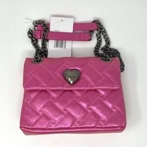 Metallic Pink Betty Johnson Purse |